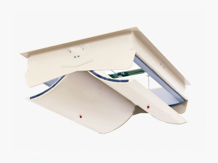 蝴蝶式吸頂通風(fēng)窗